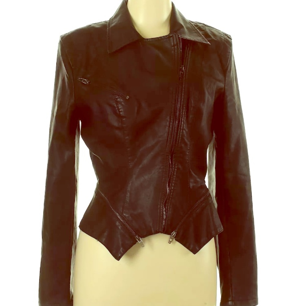 🔥Blank NYC leather moto jacket 🔥